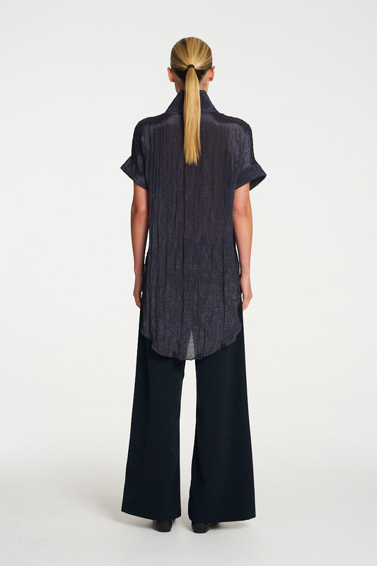 April Pre Order Mela Purdie Funnel Tunic F620 8964 - SAPPHIRE