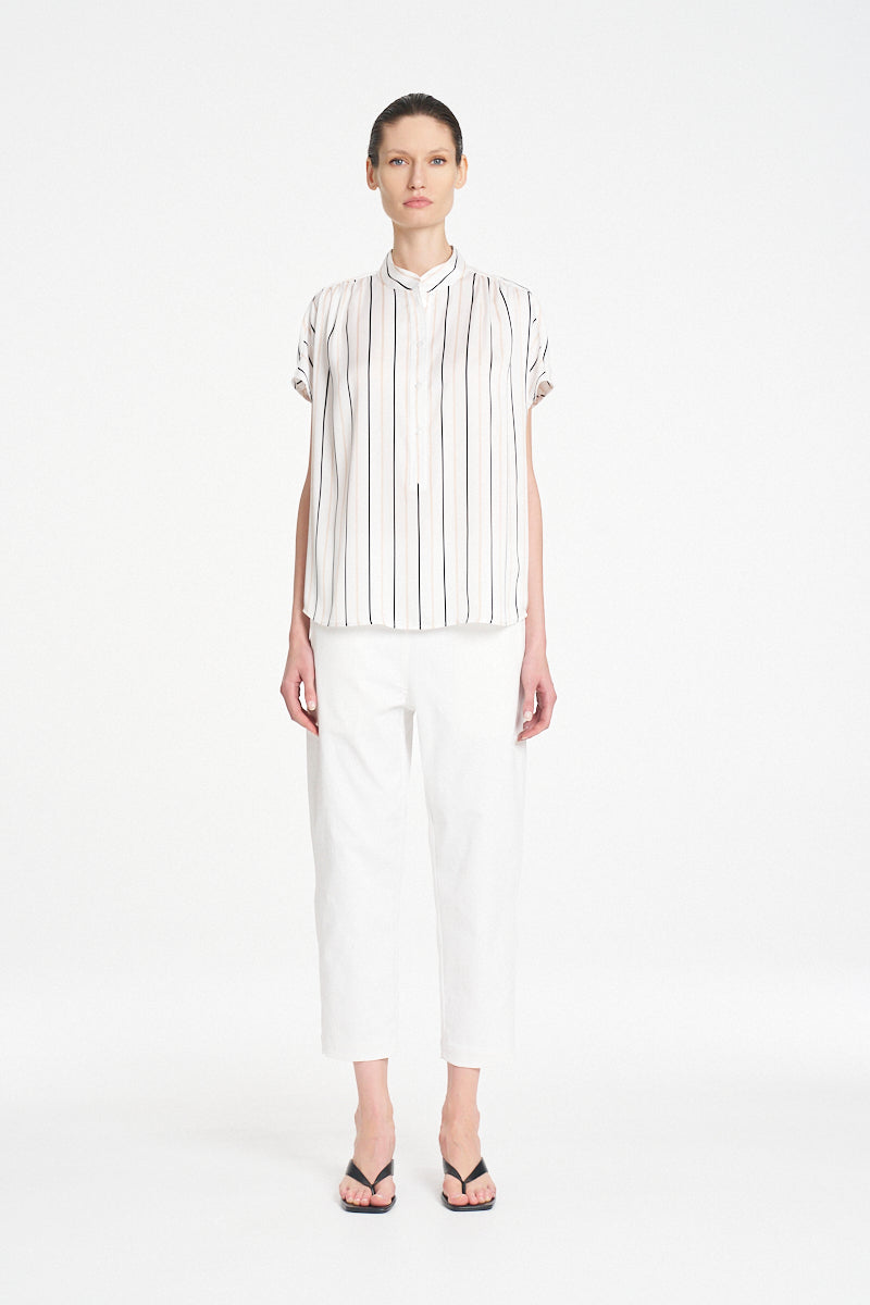 OCTOBER PRE ORDER Mela Purdie Bow Pant F416 10014 - IVORY