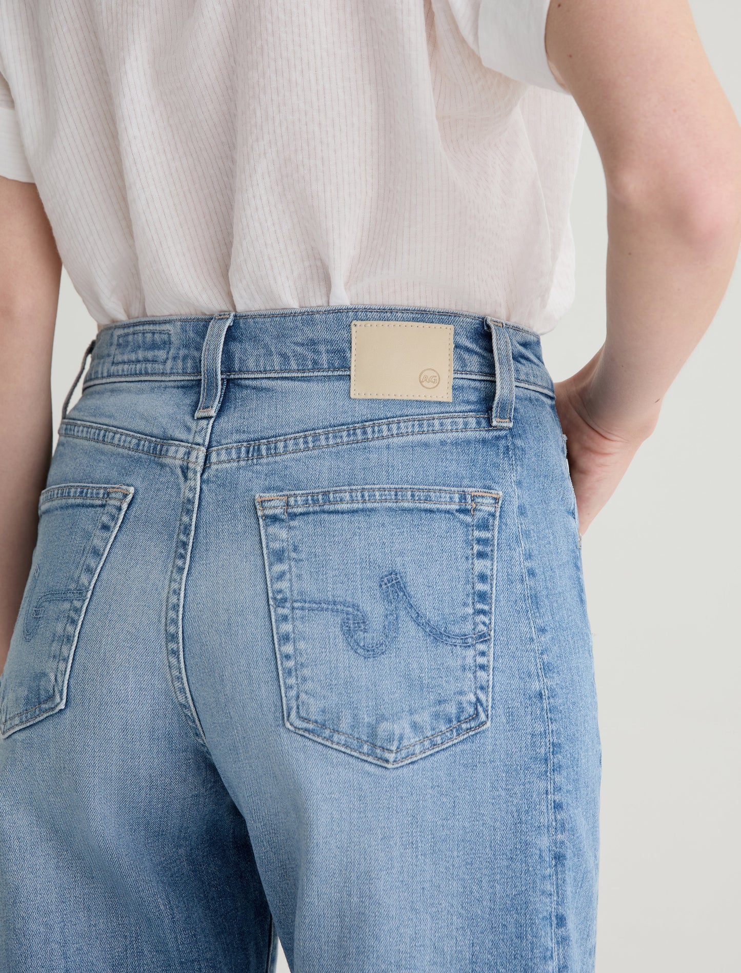 AG Jeans Hattie Crop - Helios