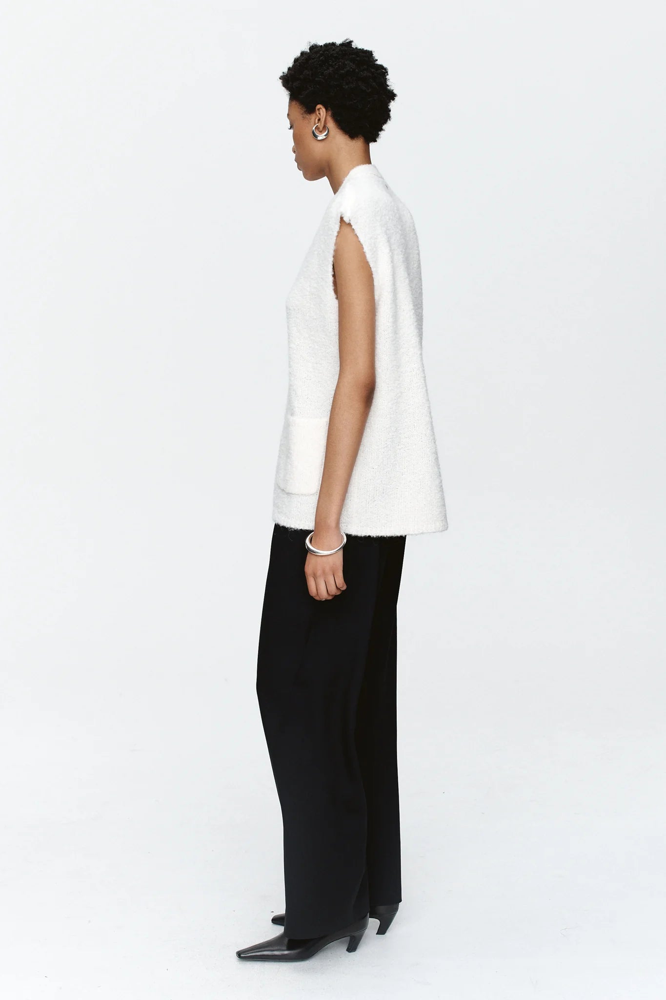 MARLE Bonita Vest Ivory