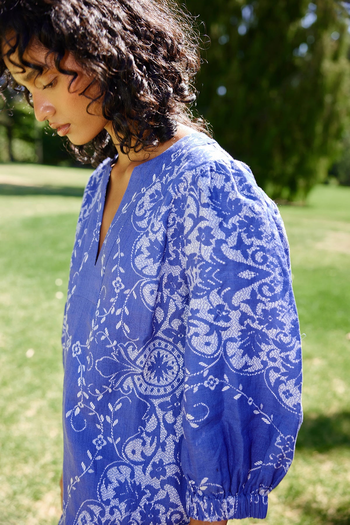 August Pre Order ASTON STUDIO Doris Dress - ROYAL/ ANTIQUE