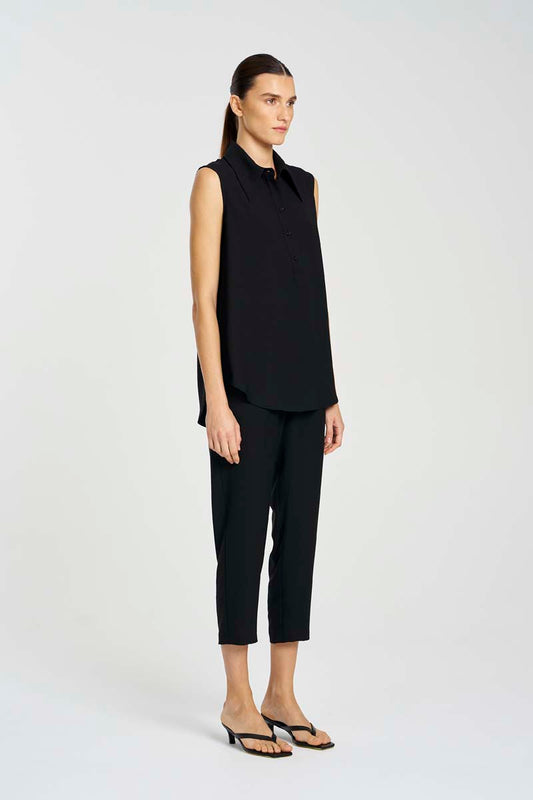 Mela Purdie Capri Pant F602 1917 - BLACK
