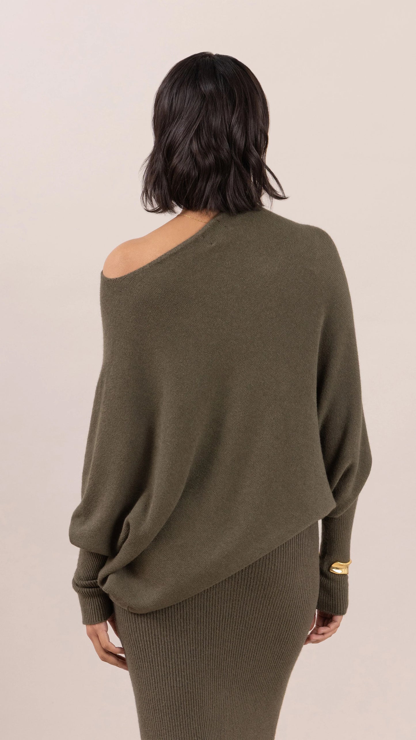 Charli London NATALIE Sweater - KHAKI