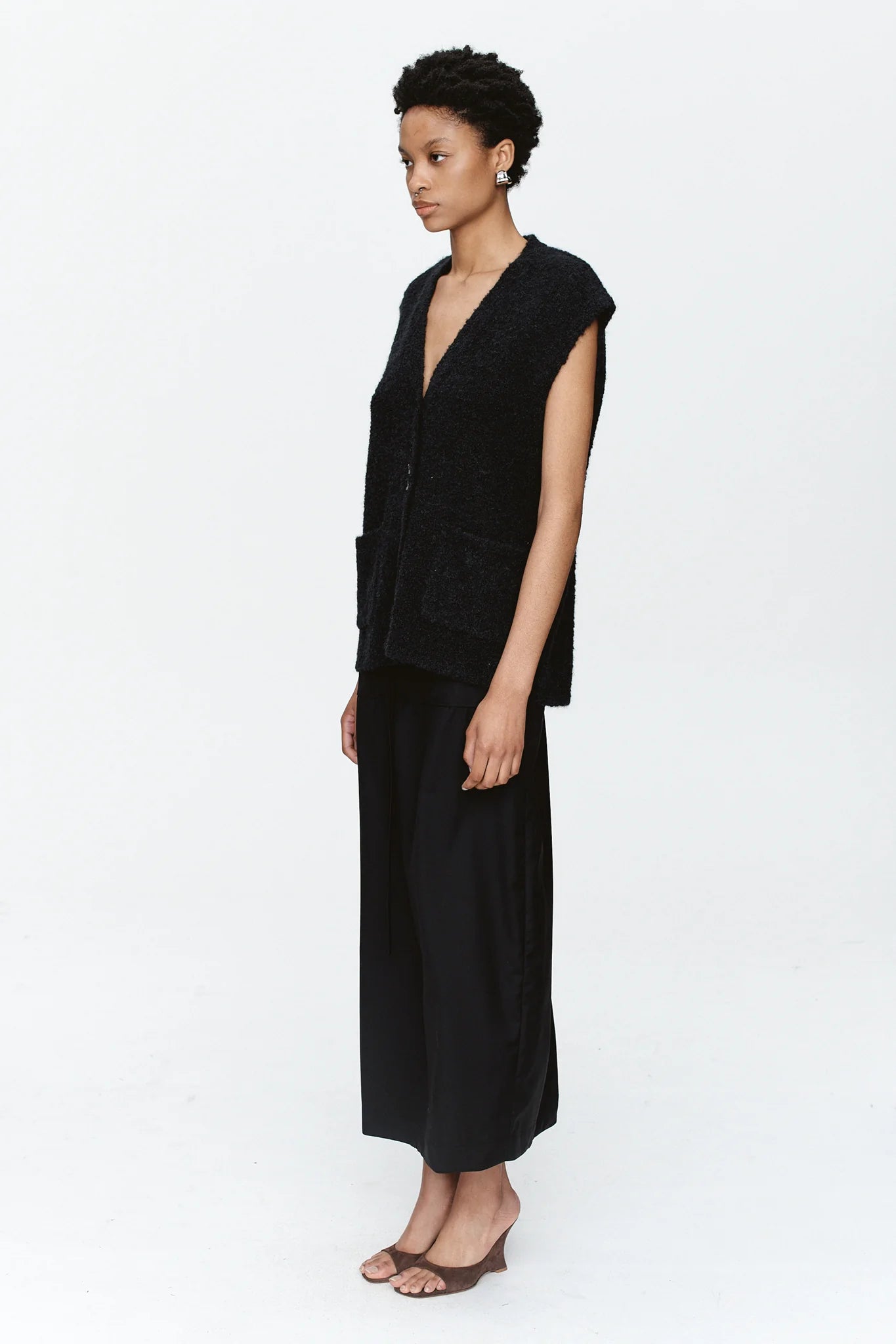 MARLE Bonita Vest Black