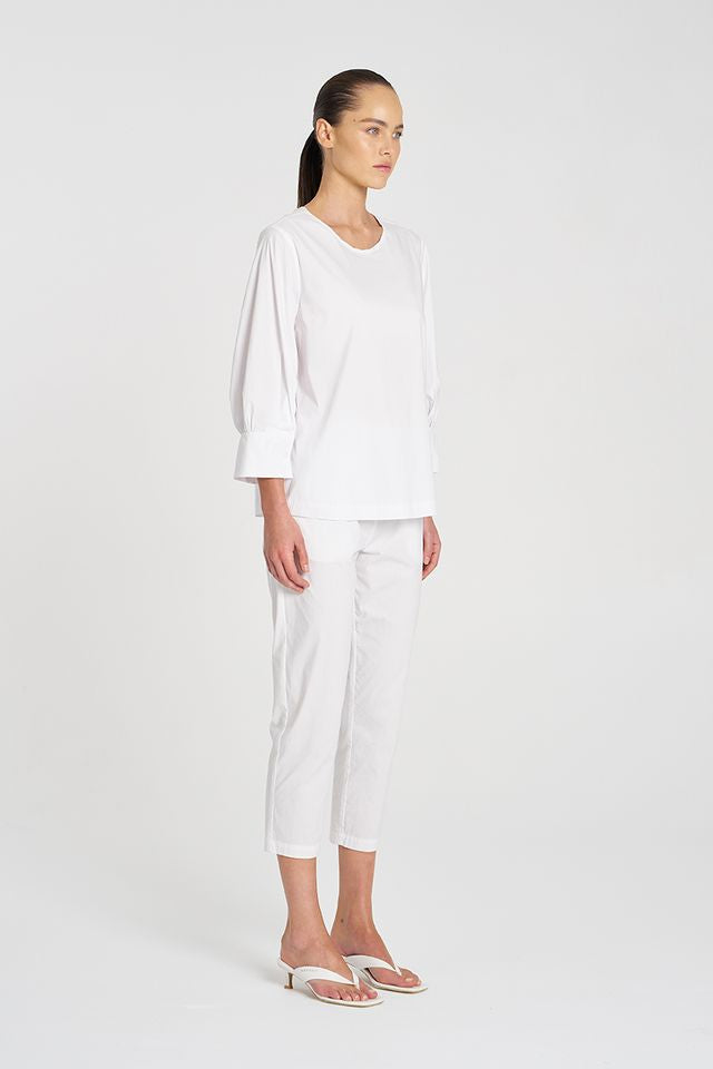 SEPTEMBER PRE ORDER Mela Purdie Nomad Pant F65 1478 - WHITE