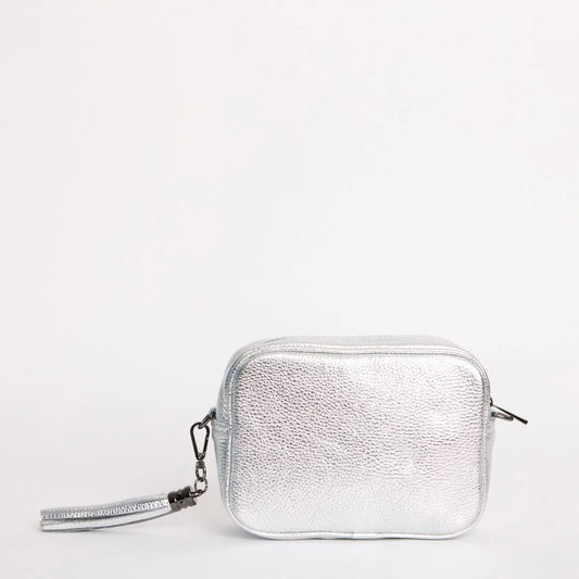 Vestirsi Vanessa Silver Crossbody Camera Bag