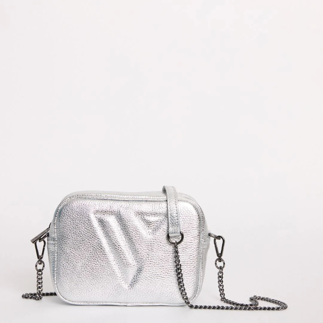 Vestirsi Vanessa Silver Crossbody Camera Bag