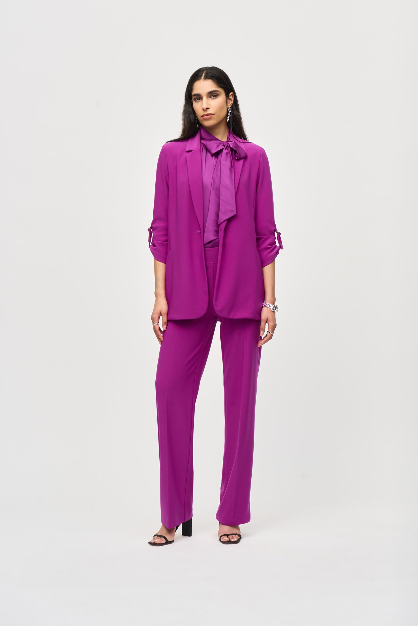Joseph Ribkoff Classic Wide Leg Pant - 153088 Empress