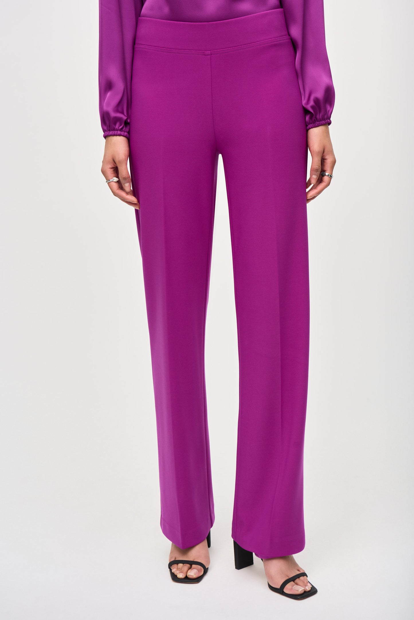Joseph Ribkoff Classic Wide Leg Pant - 153088 Empress