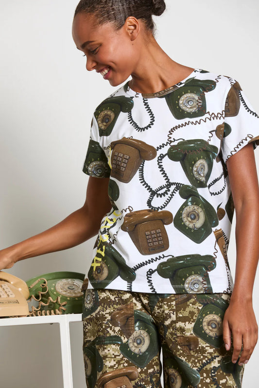 Circular by Maud Dainty Lolly Tee - Telephones