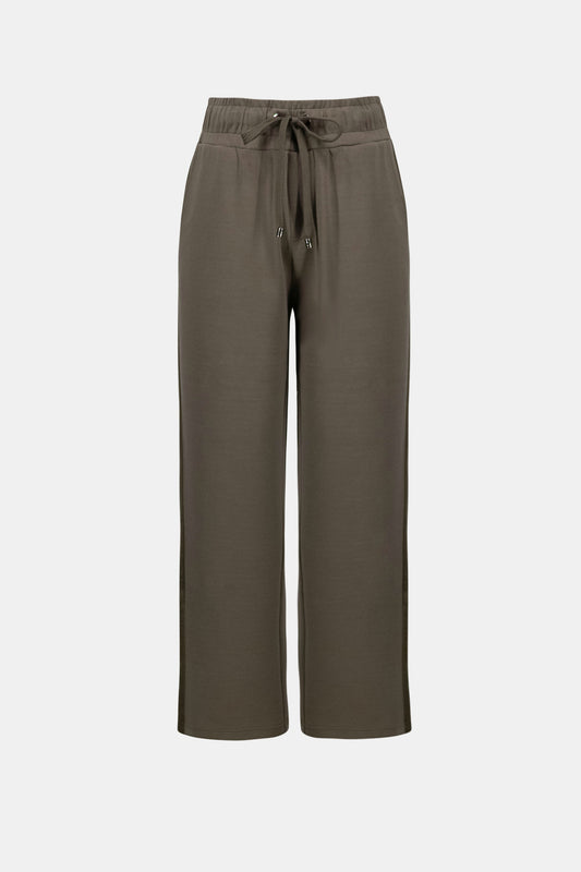 Joseph Ribkoff SPORT Scuba Jersey Straight Leg Pants 263623 - Avocado