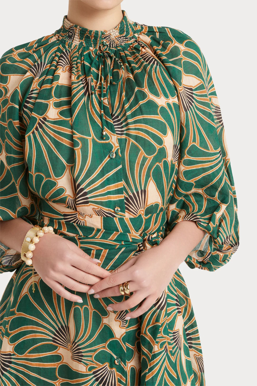 HUSK HAZEL KAFTAN - PRINT