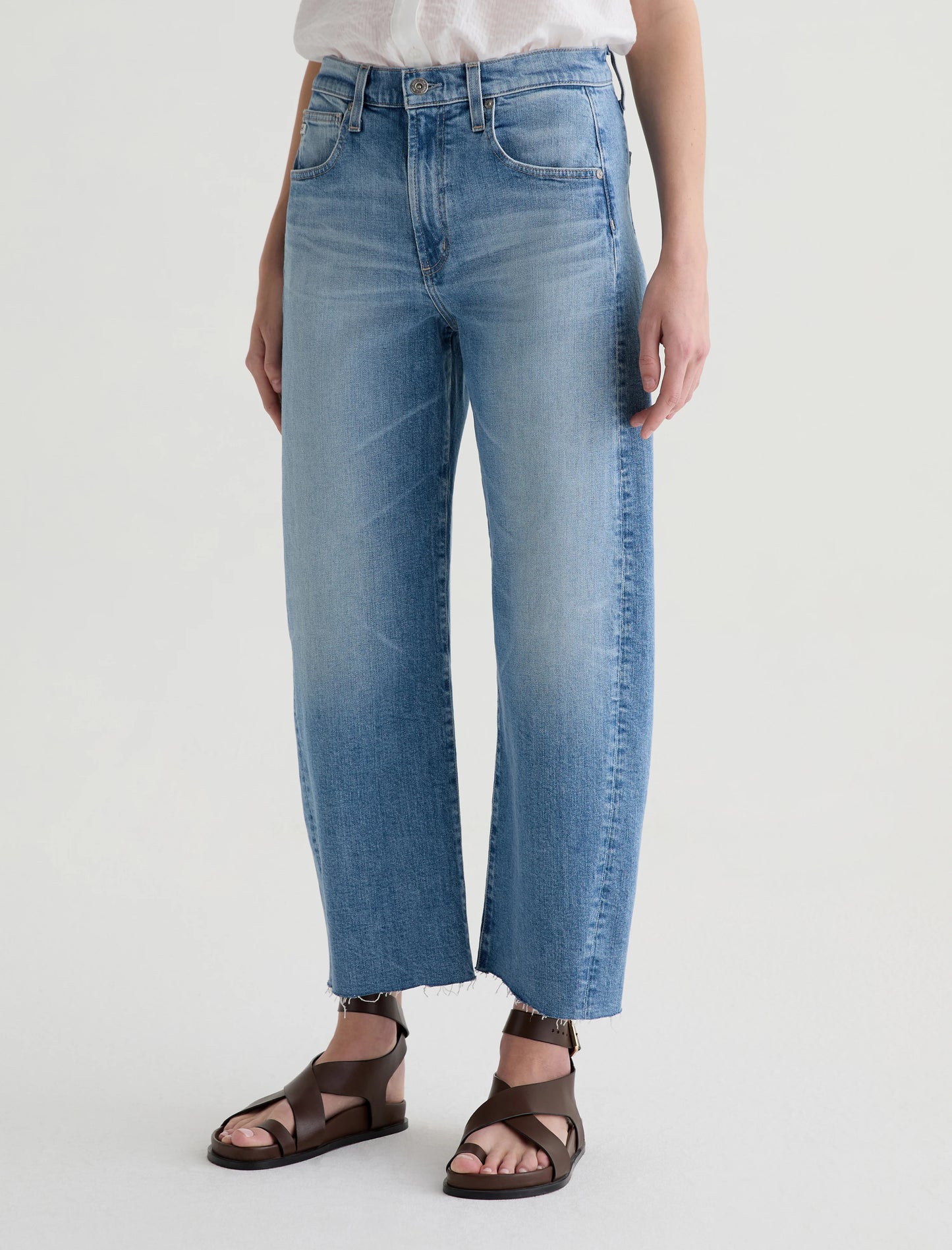 AG Jeans Hattie Crop - Helios