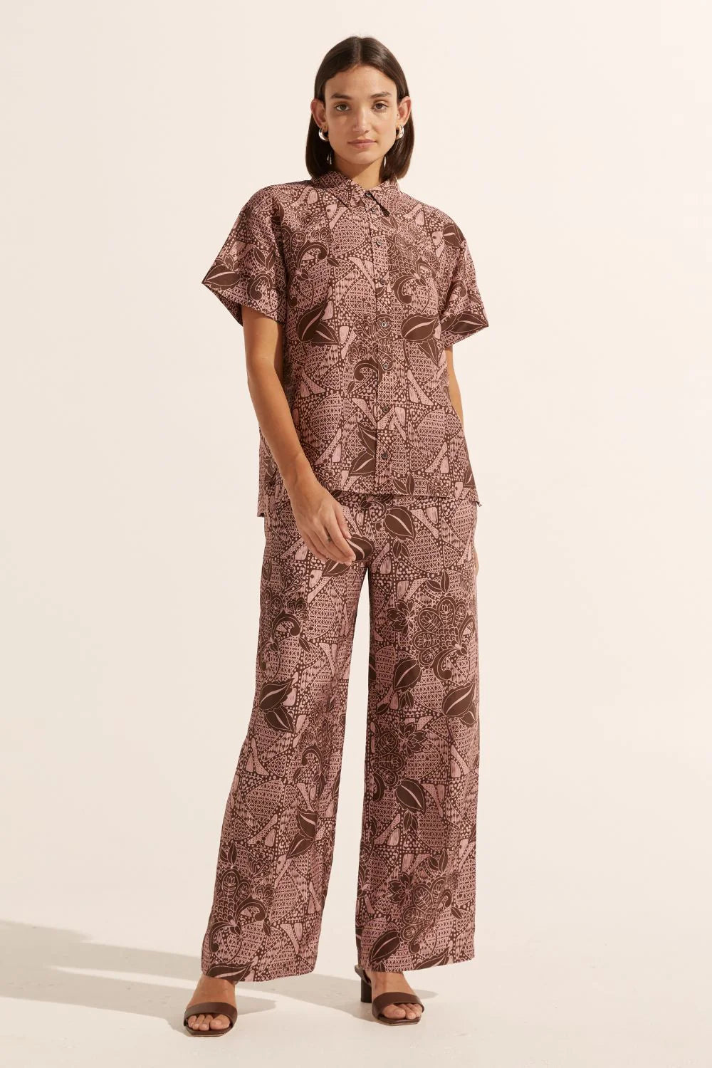 Zoe Kratzmann Breeze Pant - Cacao Batik