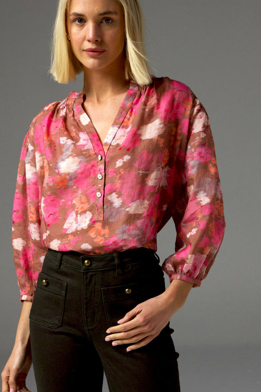 Zoe Kratzmann Stage Top - Blush Blur