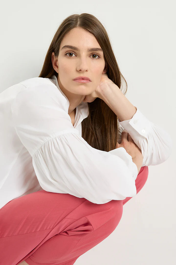 Mela Purdie Meridian Blouse F67 8521 - White