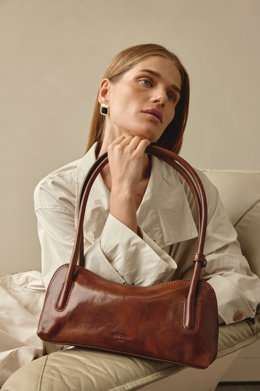 Vestirsi Fallon Chocolate Shoulder Bag