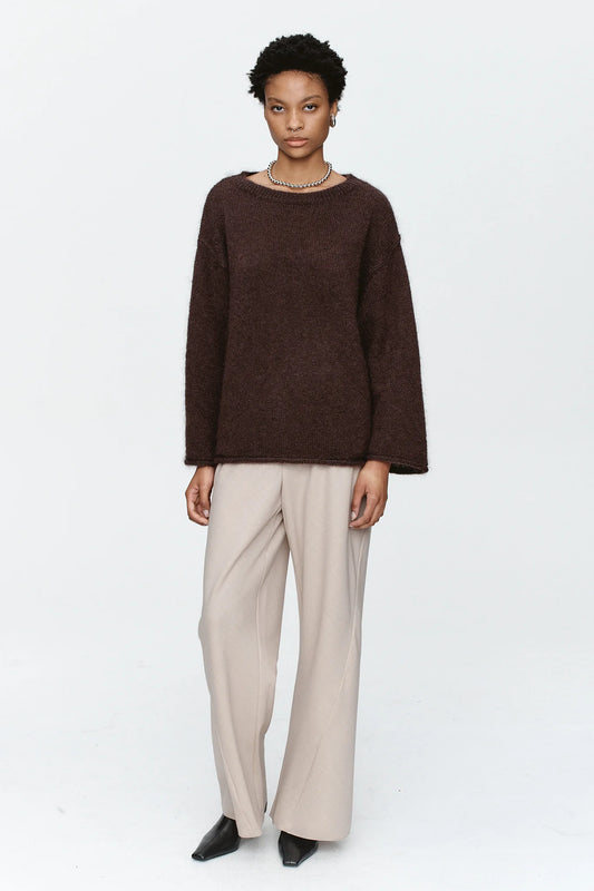 MARLE Maye Jumper Chocolate