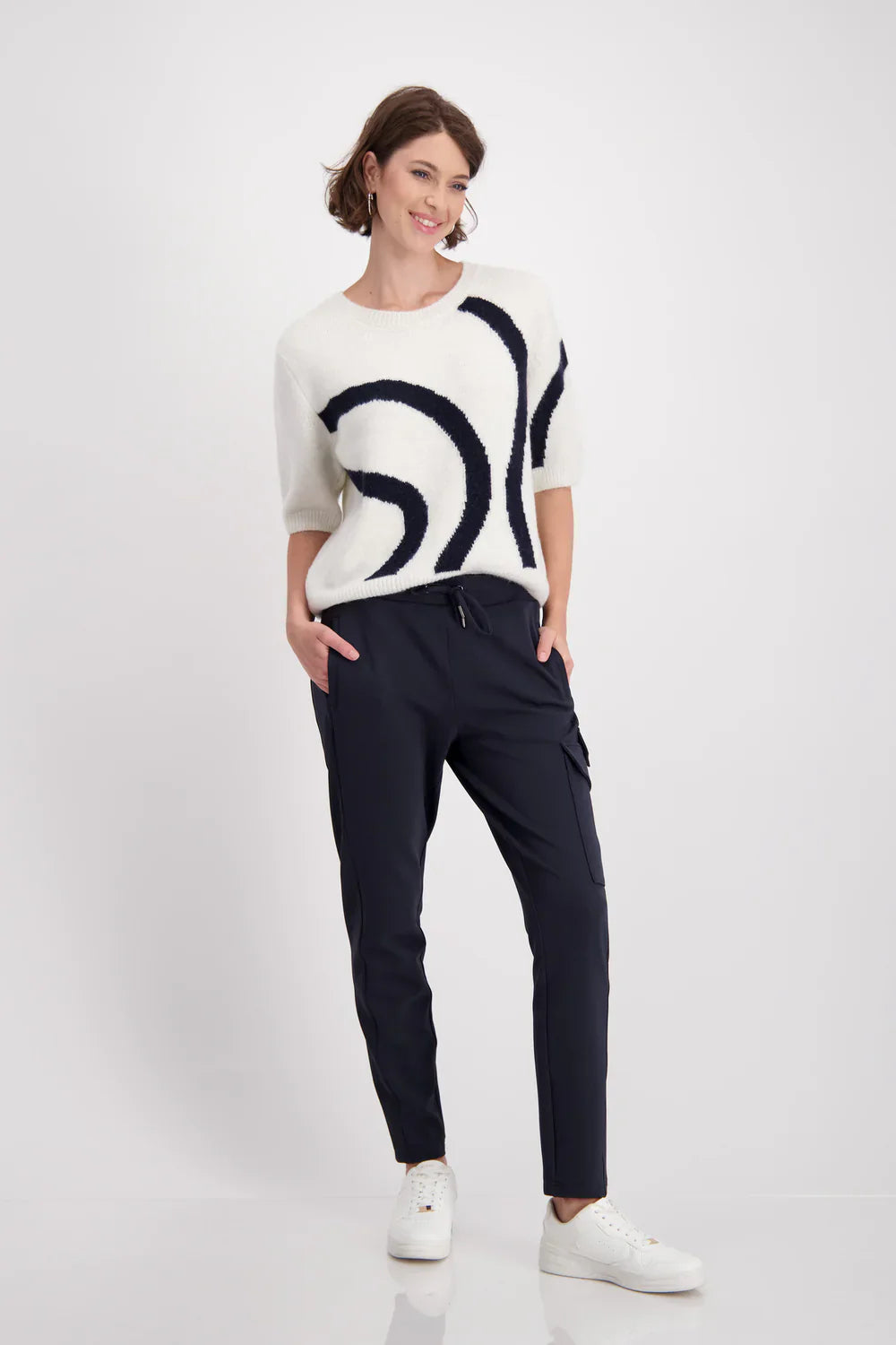 Monari Drawstring Joggers Style 807870
