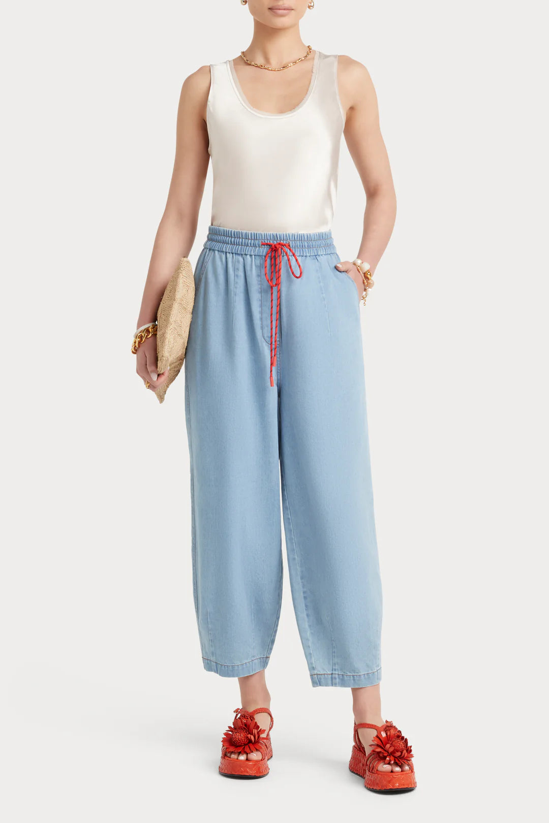 HUSK ZIVA PANT - BLUE