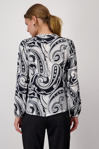Monari Patterned Blouse - 808622