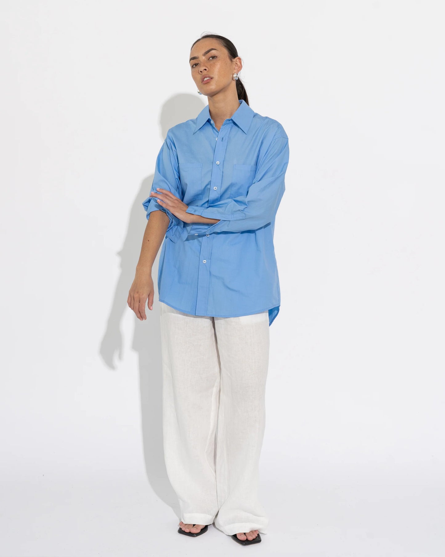 Sara Fox Boyfriend Shirt - Sora