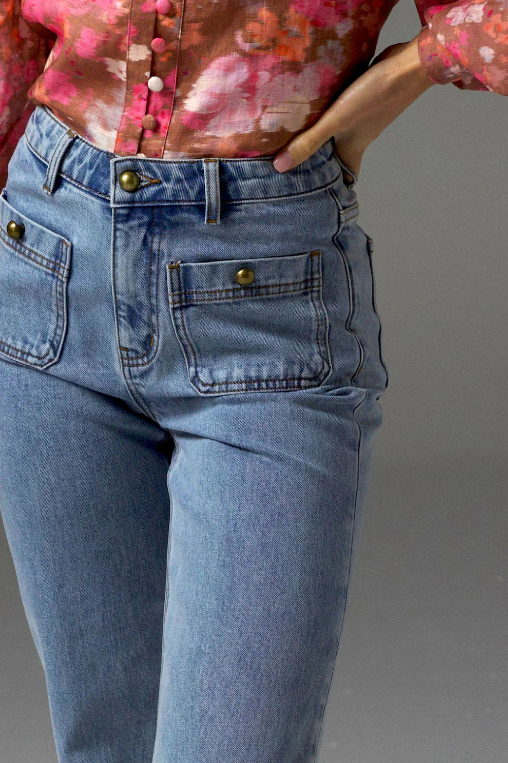 Zoe Kratzmann Surrender Jean - Washed Denim