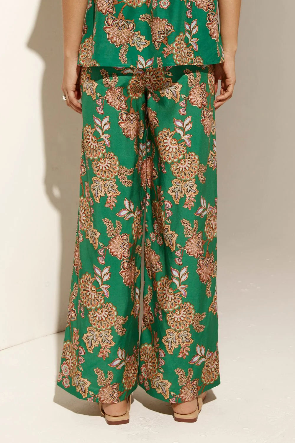 Zoe Kratzmann Breeze Pant - K’gari Palm Green