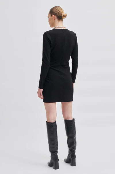 Second Female Kos Short Dress - Black