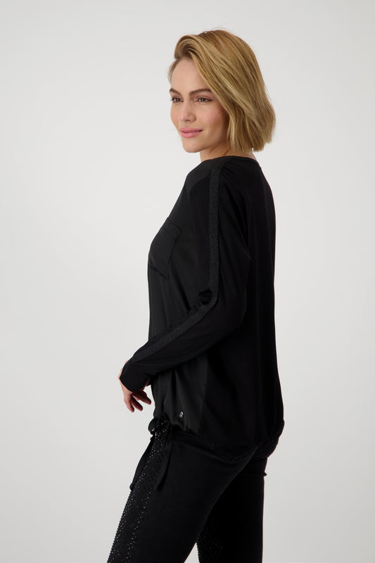 Monari Satin Front Blouse - 808630