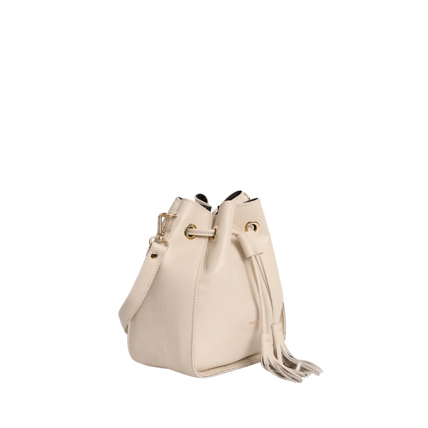 Vestirsi Bridgetta Ivory Bucket Bag