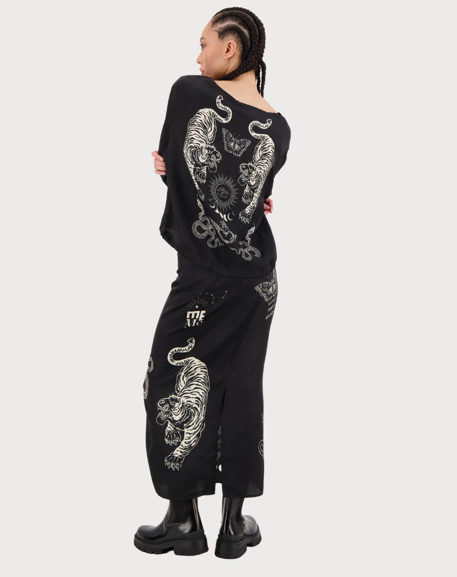 Me369 Beatrice Blouson Top - Magic