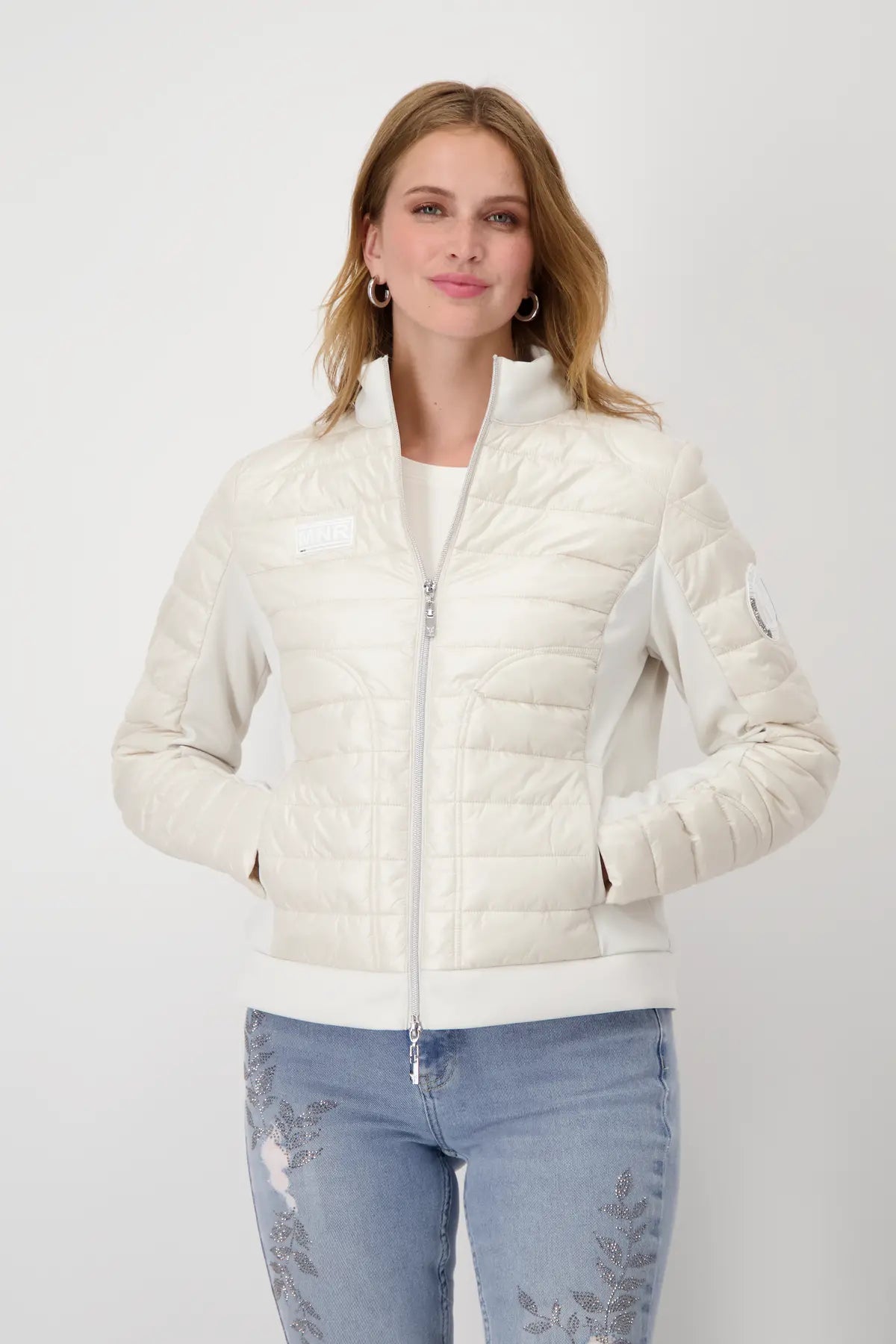 Monari Stand Up Collar Jacket Style 808048