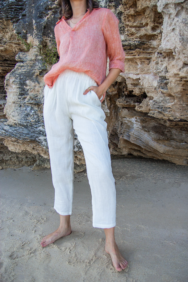 SCANDI & CO Nora Pant - WHITE