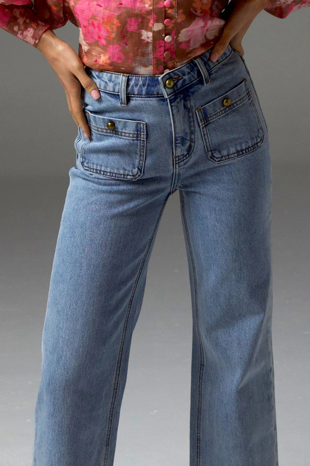 Zoe Kratzmann Surrender Jean - Washed Denim