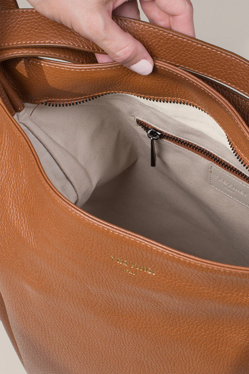 Vestirsi Bella Tan 2-In-1 Convertible Backpack Tote