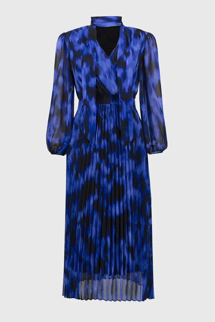 Joseph Ribkoff Chiffon Abstract Print Midi Dress
244924