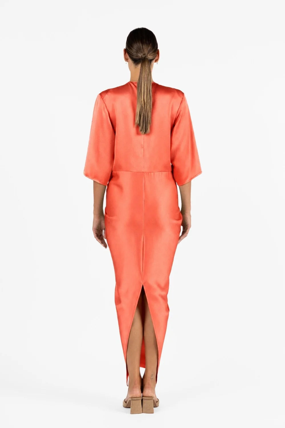 One Fell Swoop Alex Kimono Maxi - Clay