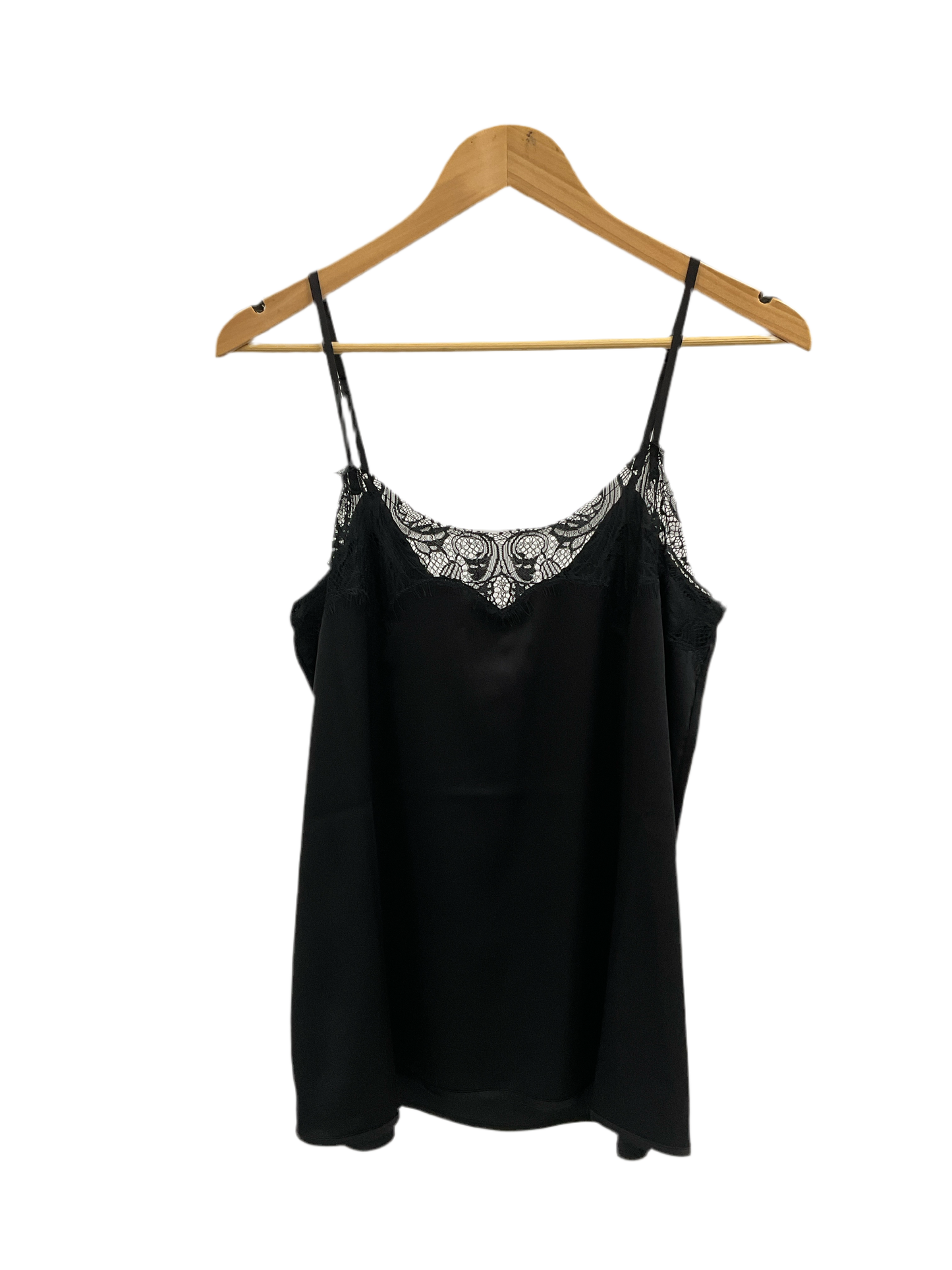 Maud Dainty Tambourine Cami - Black