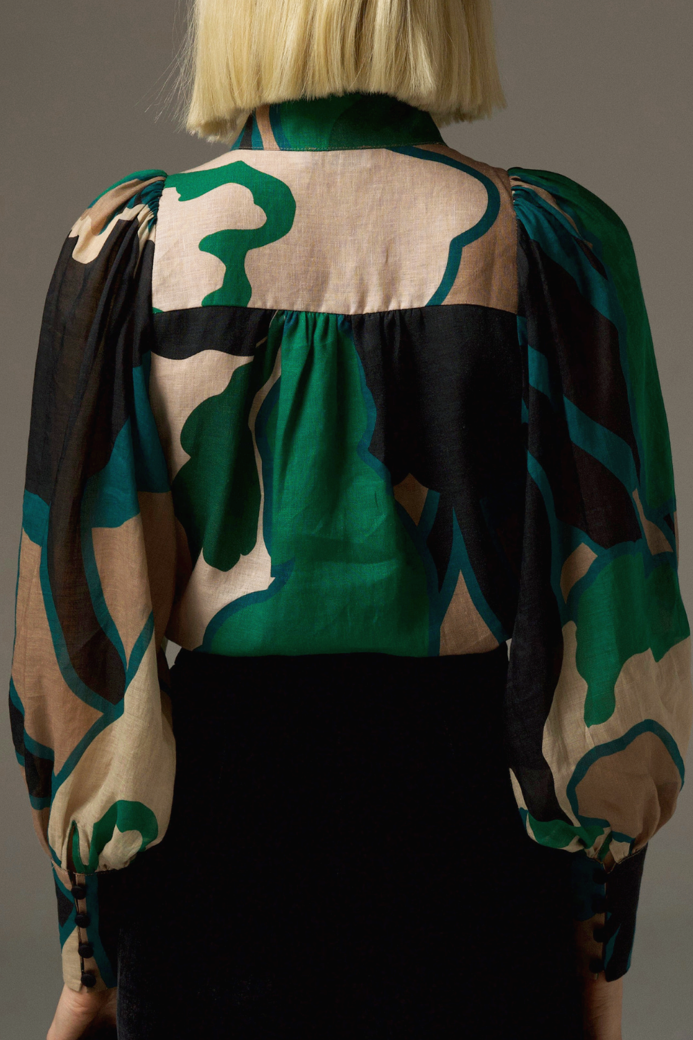 Zoe Kratzmann Atlas Top - Organic Botanic Print