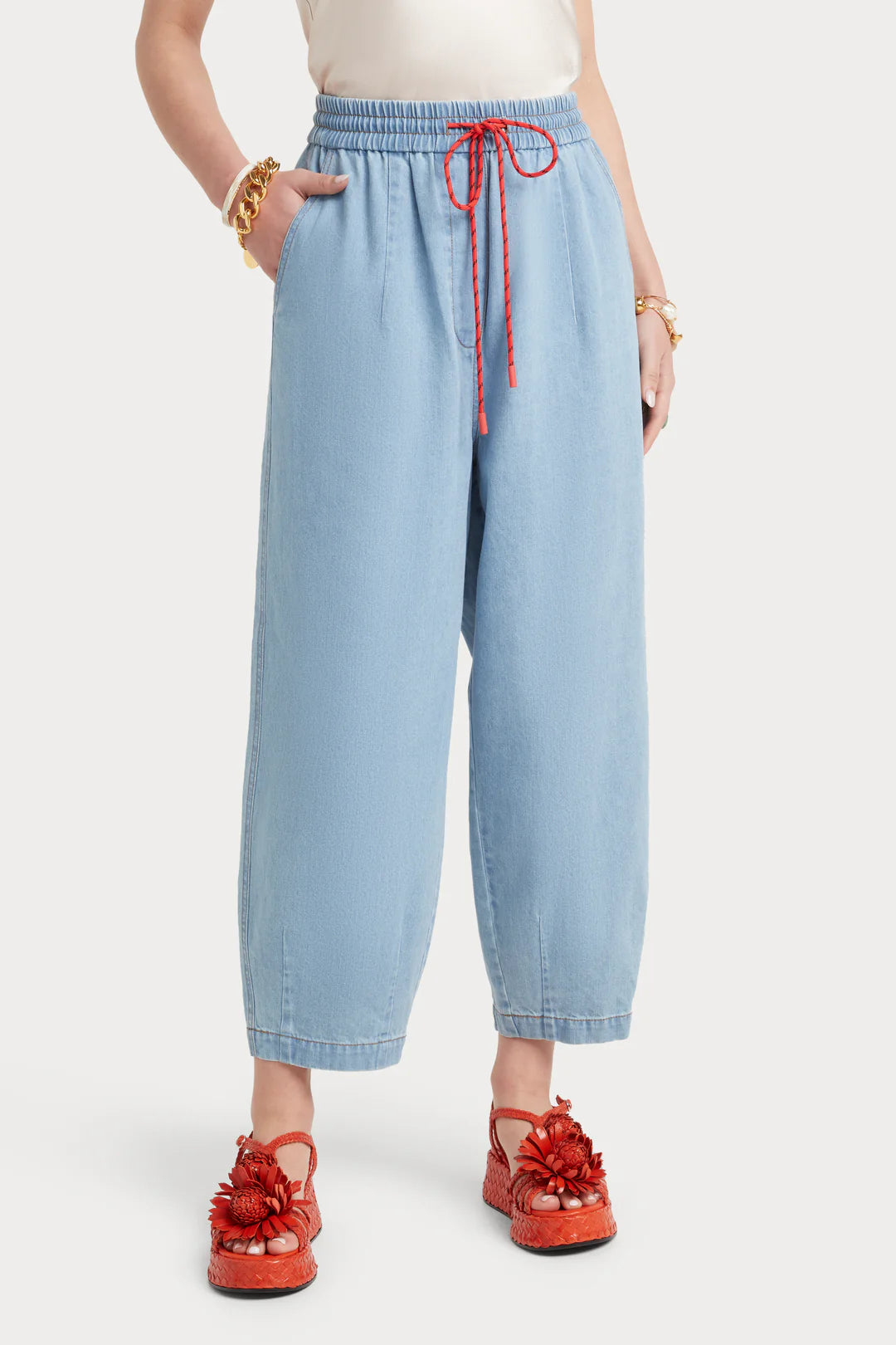 HUSK ZIVA PANT - BLUE