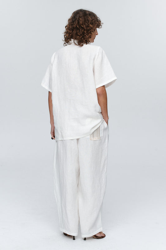 MARLE Atticus Shirt - IVORY