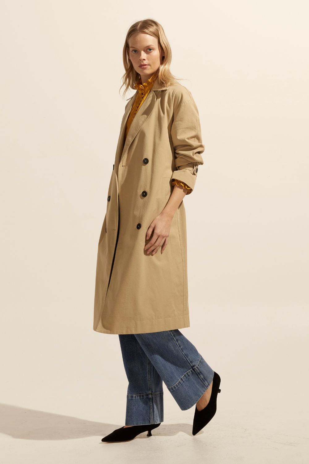 Zoe Kratzmann Agent Coat - Stone