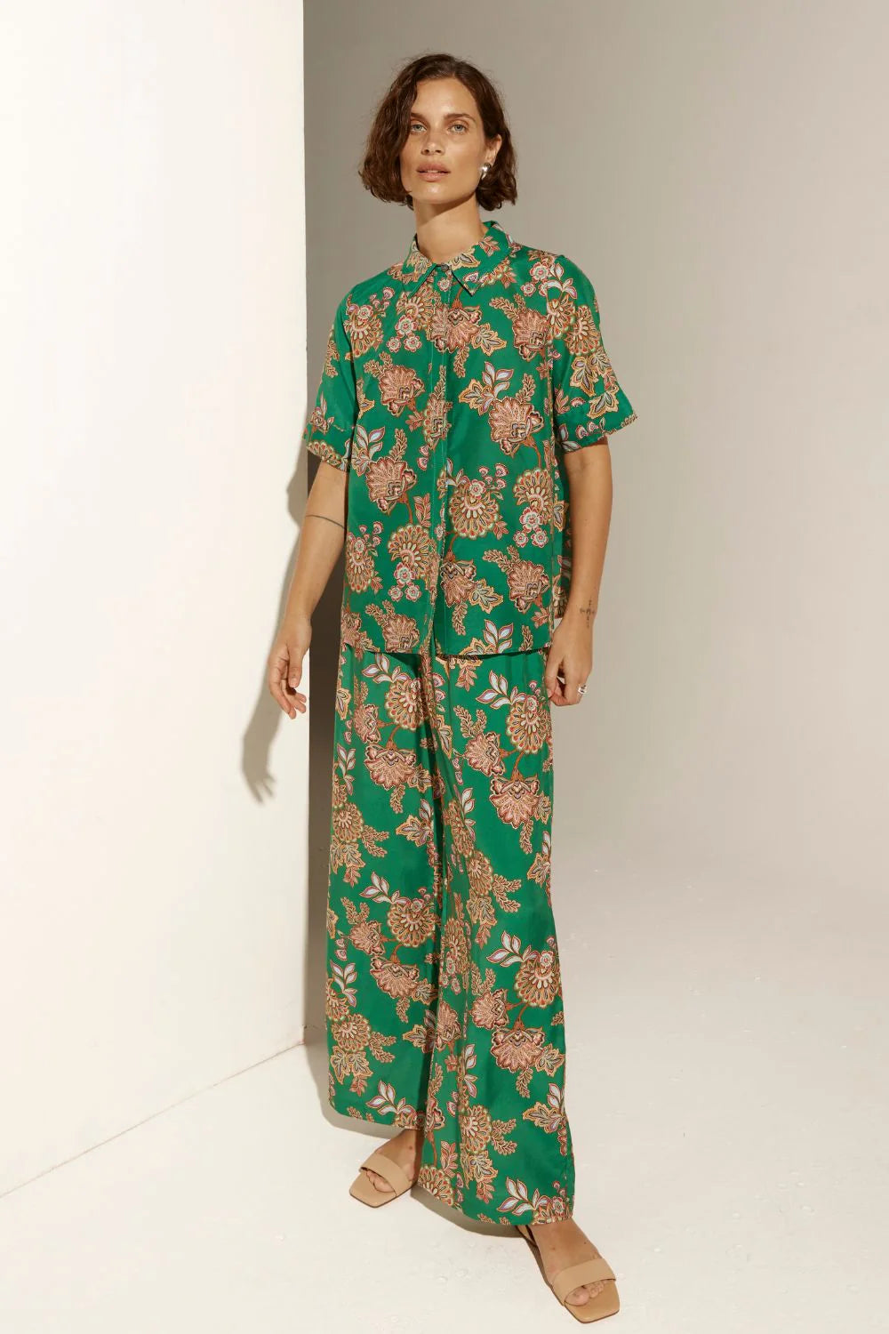 Zoe Kratzmann Breeze Pant - K’gari Palm Green
