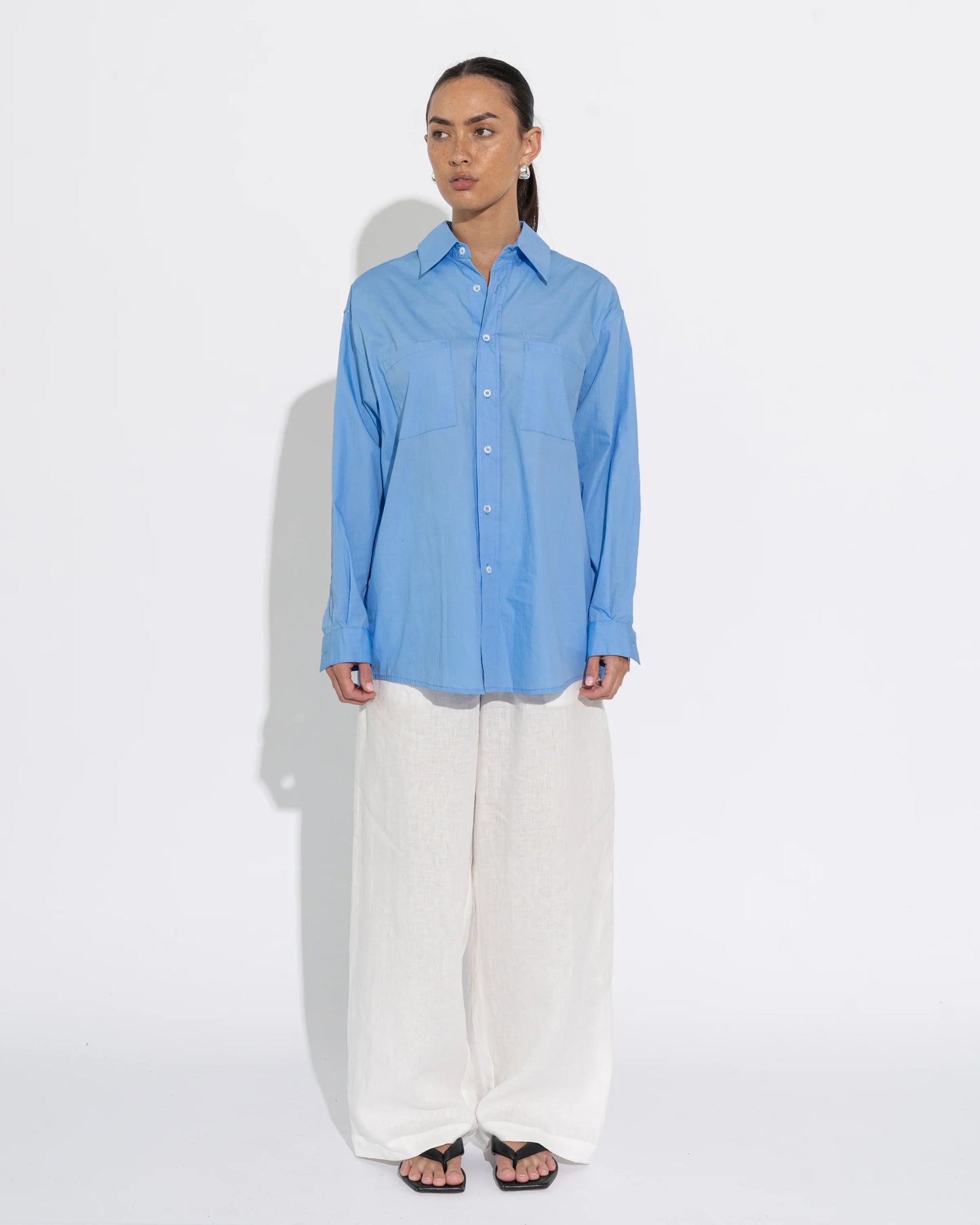 Sara Fox Boyfriend Shirt - Sora