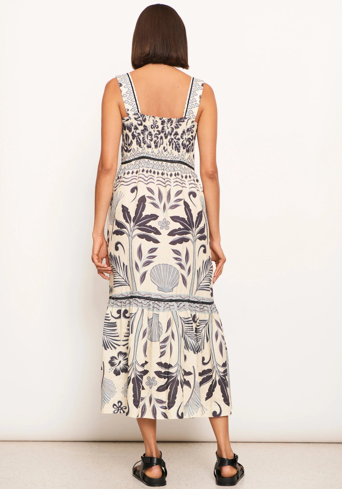 POL Clothing Paradise Tier Dress