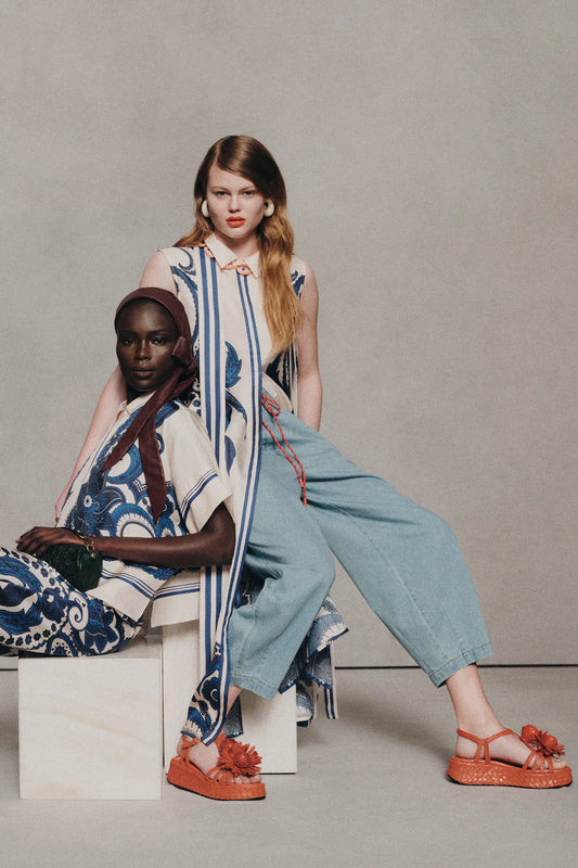 HUSK ZIVA PANT - BLUE