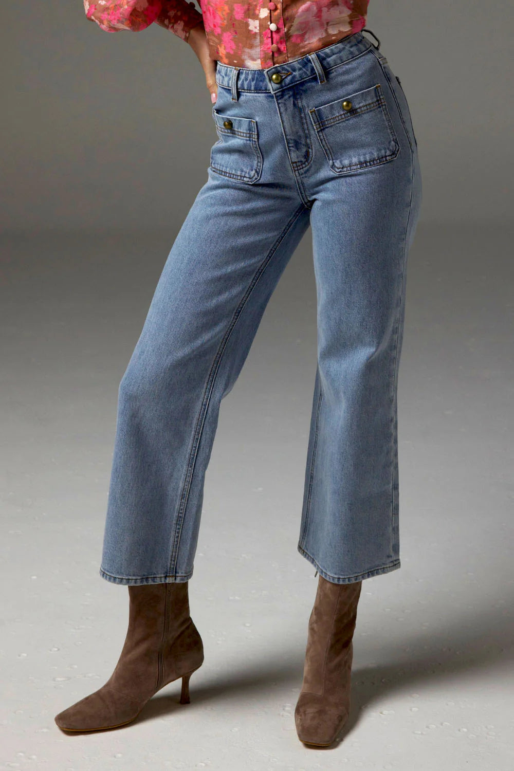 Zoe Kratzmann Surrender Jean - Washed Denim