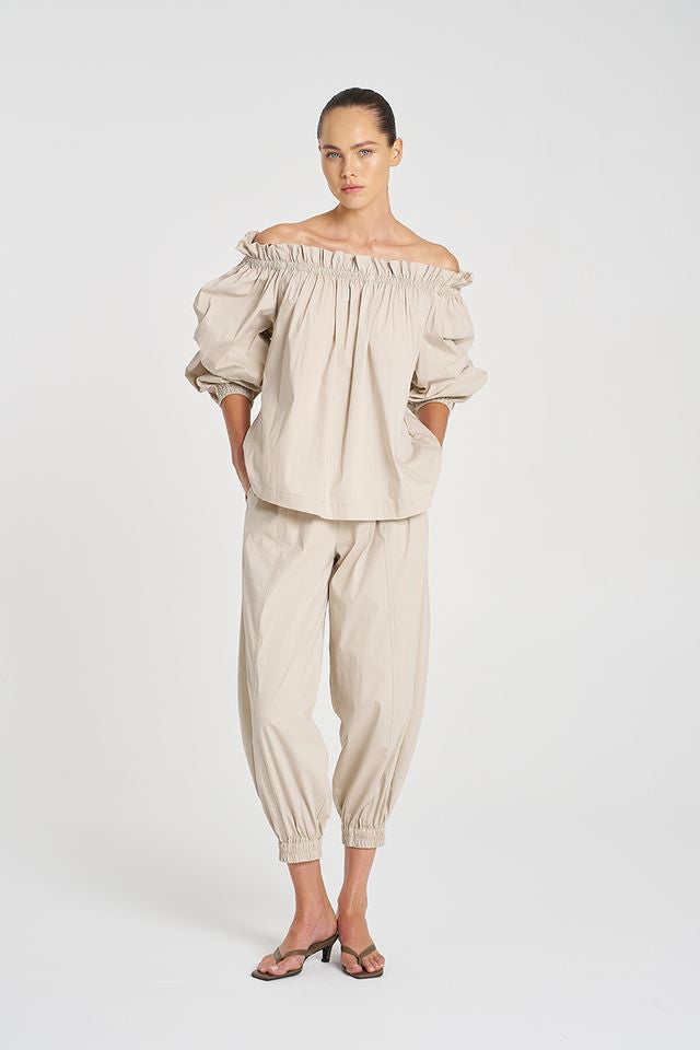 Mela Purdie Breeze Blouse F65 8843 - WHITE