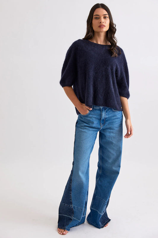 Mia Fratino Eliza Tee - Midnight